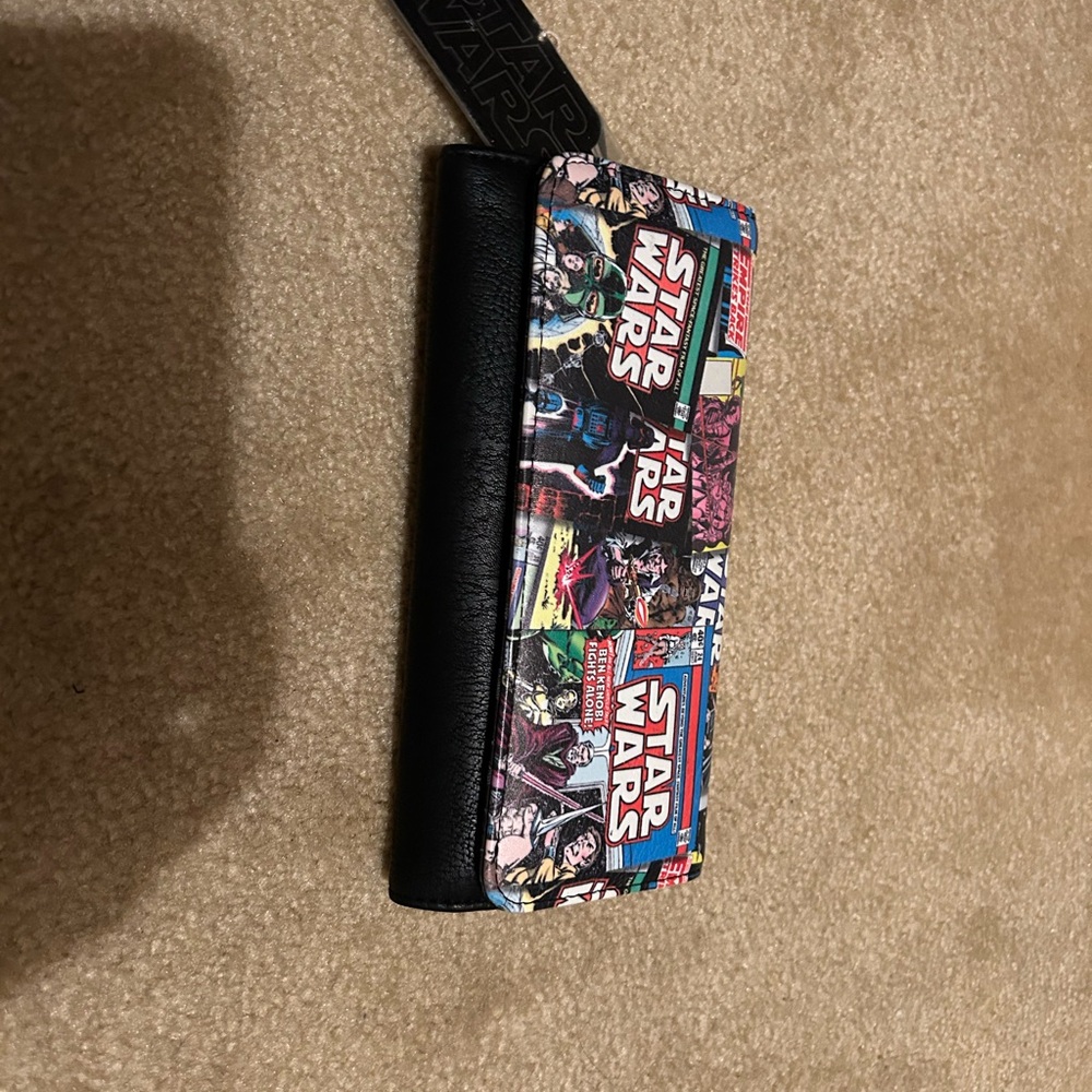 Loungefly Black Star Wars Wallet